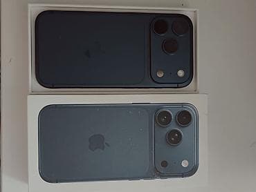 IPhone 17 Pro, Новый, 256 ГБ, Синий, Чехол, 100 %