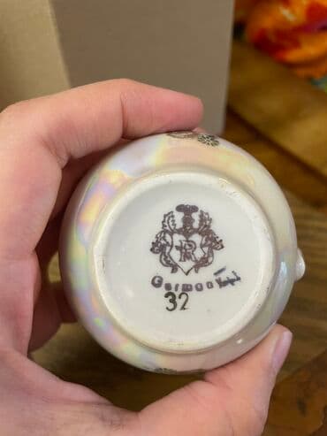 mitown кофе: Сервиз кофейный «Мадонна». 6 персон. Фарфор. ГДР. 15 предметов — 3