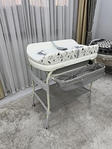 детскую кроватку кроватка к: Детская приставная кроватка, С колесиками, цвет - Белый — 6