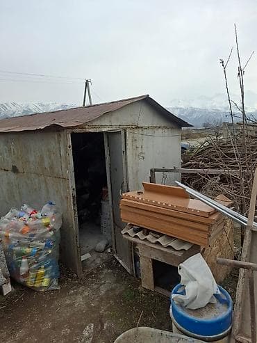 гараж продаю: Металлический гараж - Материал: листовой металл, каркас из — 4