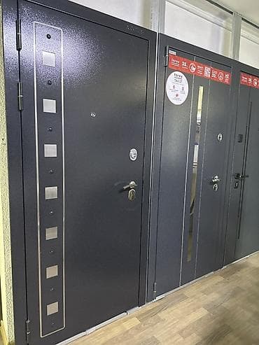 металл железо: Двери для домов и квартир, Металлическая, цвет - Серый — 3