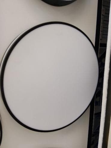 study lamp: Круглый светильник потолочный/настенный (накладной) с матовым — 1
