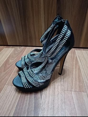 Женская обувь: Босоножки 41 р. Высокий каблук- 10 см, платформа-3 см (вся высота — 4