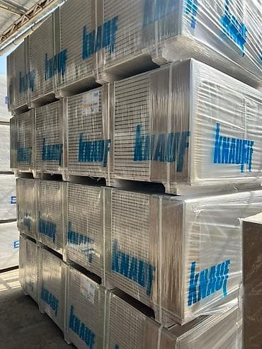 Гипсокартон Knauf – это строительный материал, предназначенный для