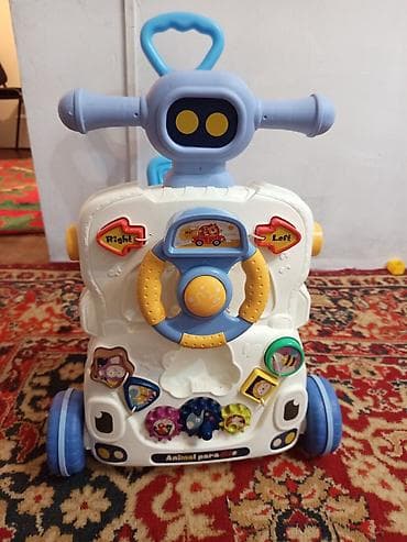 Развивающий многофункциональный ходунок-каталка 6-в-1 состояние — 3