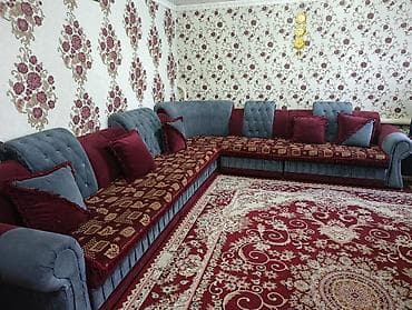 прихошка б у: Угловой диван, C подушками — 1