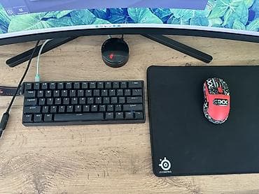 hyperx cloud core: Компьютер, ОЗУ 32 ГБ, Для работы, учебы, Б/у, AMD Ryzen 5, NVIDIA GeForce RTX 5060, HDD + SSD — 9