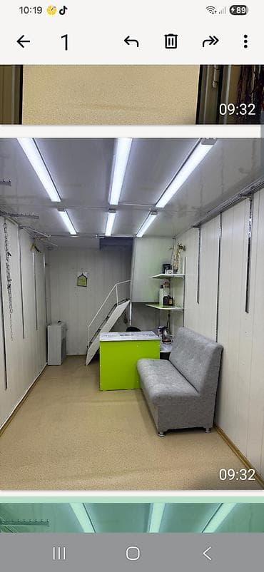 контейнер магазине: Торговый павильон/контейнер с витражным фасадом - Формат — 2