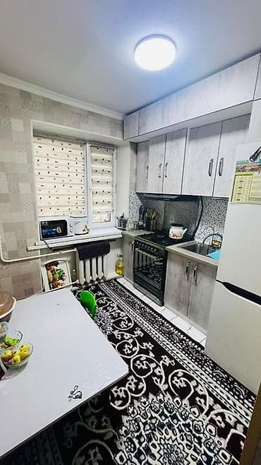 квартиру ош: 2 комнаты, 46 м², Индивидуалка, Индивидуалка, 1 этаж, Свежий ремонт — 5