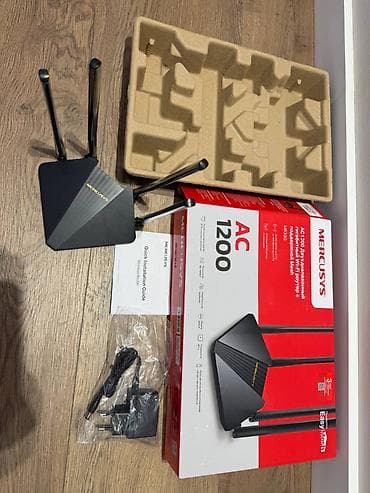 Модемы и сетевое оборудование: Wi-Fi роутер Mercusys MR30G AC1200 Gigabit Wi-Fi Router Продаю — 2