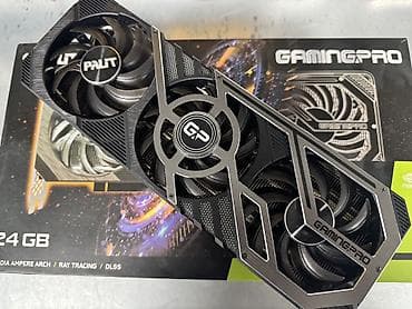 Видеокарта, Б/у, Palit, GeForce RTX, Более 16 ГБ, Для ПК