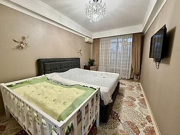 70: 3 комнаты, 120 м², сквер Тоголок Молдо Элитка, 2 этаж, Дизайнерский ремонт — 4