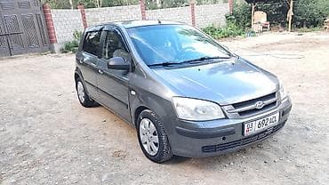 Унаа: Hyundai Getz: 2004 г., 1.4 л, Кол менен иштөөчү, Бензин, Хетчбек — 1