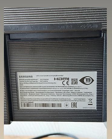 самсунг 40: Монитор, Samsung, Б/у, LED, 26" - 27" — 4