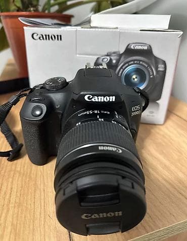 Продаю камеру Canon EOS 2000D. В отличном состоянии, в коробке. В at lalafo.kg Продаю камеру Canon EOS 2000D. В отличном состоянии, в коробке. В