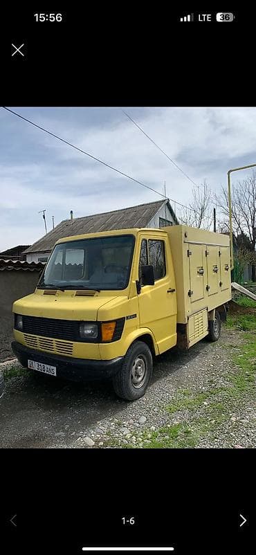 газовый коюч: Mercedes-Benz T1: 1991 г., 2.3 л, Механика, Дизель, Фургон — 1