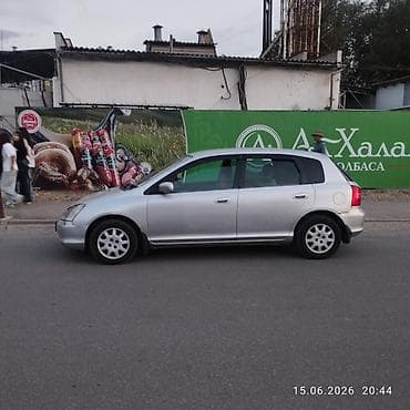 кира: Honda Civic: 2001 г., 1.5 л, Вариатор, Бензин, Хэтчбэк — 5