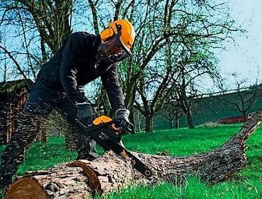 циркулярка ручная: Бензопила для заготовки дров и валки/распиловки деревьев — 1