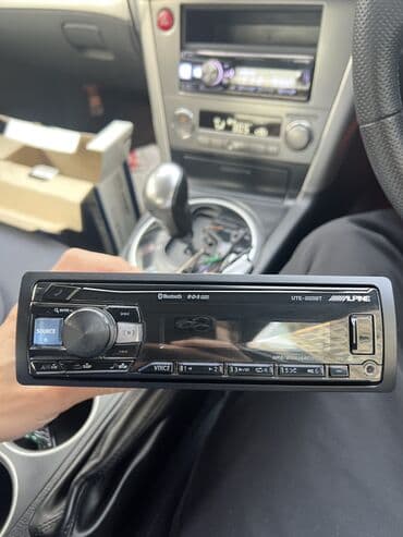 автомобильные магнитолы: Автомагнитола Alpine UTE-200ВТ б/у-5000сом-БЕЗ ТОРГА!!! Полный — 4