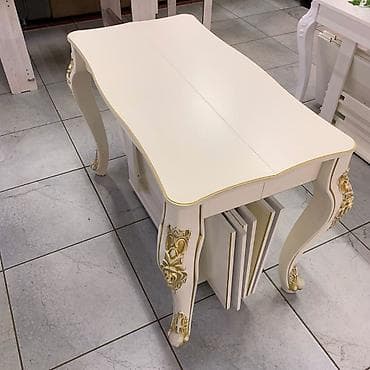 стол трансформер раскладной: Стол трансформер Для зала, Раскладной стол, цвет - Белый — 5