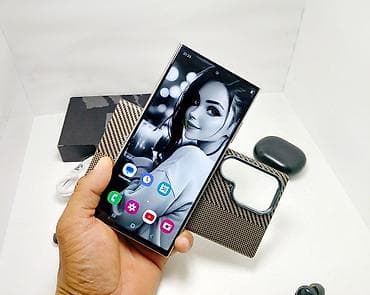 samsung 10e: Samsung Galaxy S24 Ultra, Б/у, 256 ГБ, цвет - Серебристый, 1 SIM, 2 SIM, eSIM — 1