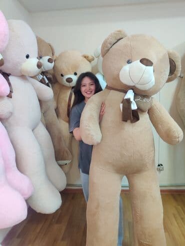 большой плюшевый мишка купить: Большие плюшевые мишки - Размер: гигантские мягкие игрушки ростом — 1