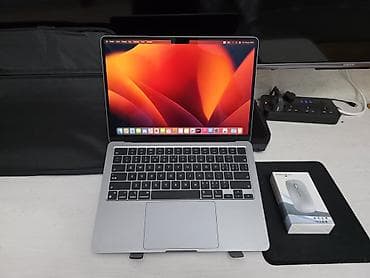 Ноутбуки Apple (MacBook): Ультрабук, Б/у, Apple M2, ОЗУ, RAM: 8 ГБ — 2