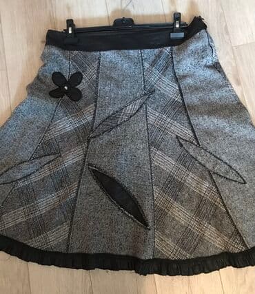 теннисный юбка: Юбка, Модель юбки: Трапеция, Миди, Жаккард, По талии — 2