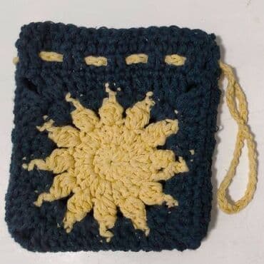 флаг кыргызстана 1898: Эко мешочки из 100% хлопка, вязаные крючком. Упаковка для подарка. 15 — 9