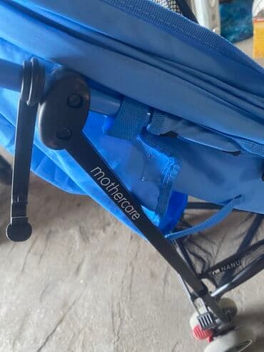 прогулочные коляски cam: Коляска, цвет - Голубой, Б/у — 5