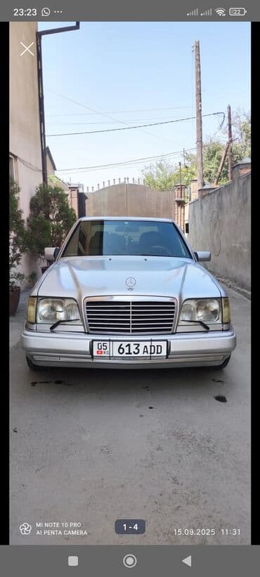 мерс 124 обем 2 2: Mercedes-Benz E-Class: 1993 г., 2 л, Механика, Газ, Седан — 4