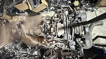 Двигатель в сборе с навесным и КПП - Комплект: двигатель в сборе с