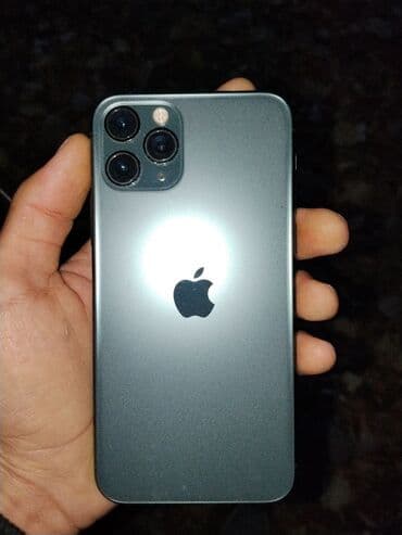 айфон 11 про бу бишкек: IPhone 11 Pro, Колдонулган, 256 ГБ, Жашыл, Коргоочу айнек, Каптама, 78 % — 4