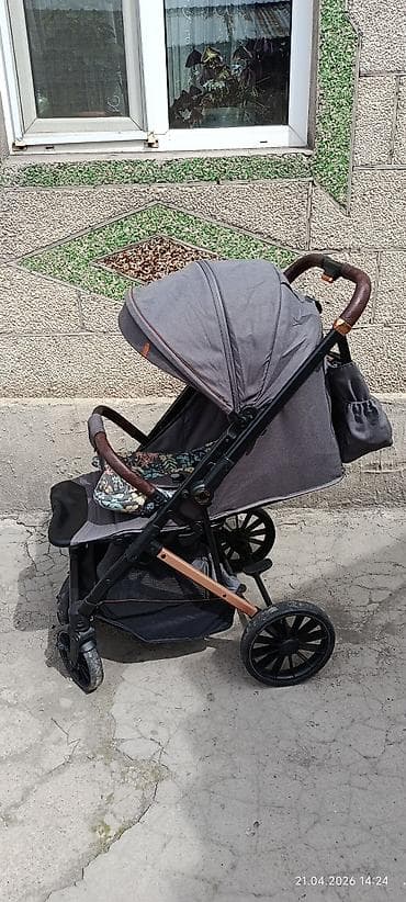 удобные: Коляска, Другой бренд, цвет - Серебристый, Б/у, Самовывоз — 2