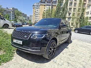 фары l405: Range Rover Vogue, черный металлик, полный привод. Кузов и экстерьер — 2