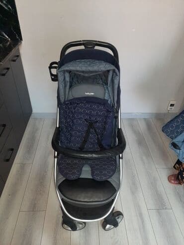 Игрушки: Коляска, цвет - Голубой — 6