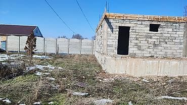 Үйлөр: Продается недостроенный двухэтажный дом с проектом в Новопокровке - — 2