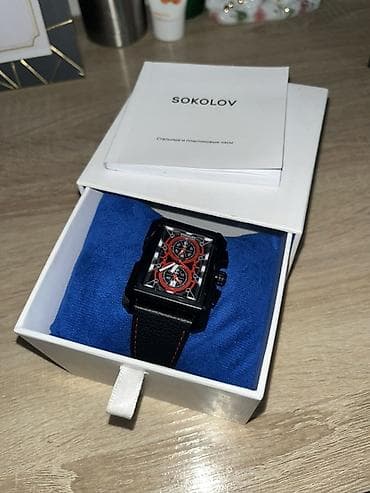 Часы SOKOLOV, кварцевые, в фирменной коробке с инструкцией часы из