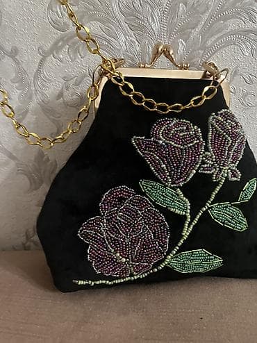 Классические сумки: Сумка ручная работа из хлопкового шнура — 2