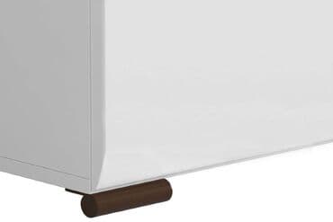 стенка белый: Гарнитур для зала, Новый, Тумба под ТВ, Шкаф, В рассрочку, ДСП, Бесплатная доставка, цвет - Белый — 3