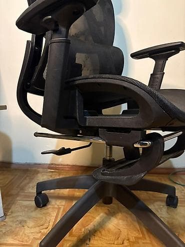 Стол жана отургуч комплекттери: Офис креслолор, Дөңгөлөктүү, түсү - Кара — 3