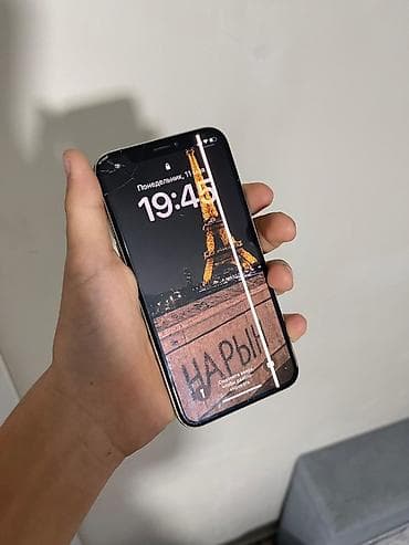 айфон разбитый: IPhone X, Б/у, 64 ГБ, Белый, Зарядное устройство, Кабель, 100 % — 3