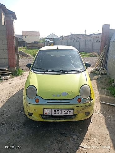 кирг щелк: Daewoo Matiz: 2007 г., 0.8 л, Хэтчбэк — 1