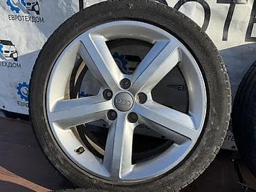 Унаа: Дөңгөлөктөр монтажда 225 / 45 / R 17, Жай, Колдонулган, Комплект, Жеңил унаалар, Куйма, тешиктери - 5 — 5