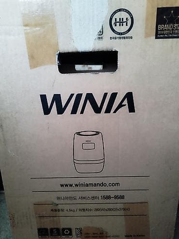 table fan: Увлажнитель воздуха Winia, Традиционный, Настольный, Ионизация — 3