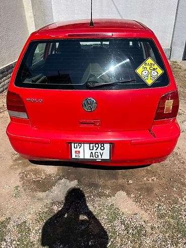 байдарка бишкек: Volkswagen Polo: 1999 г., Автомат, Бензин, Хетчбек — 3