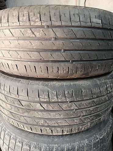r18 w220: Шины 215 / 60 / R 16, Лето, Б/у, Пара, Легковые, RoadX — 1