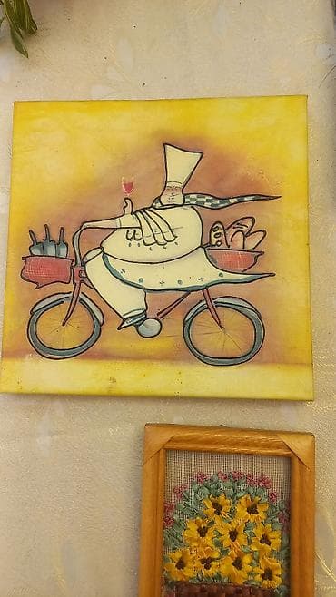 окуу кийим: Картины для декора. цена за одну — 4