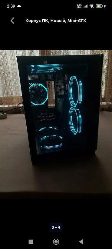 windows 10 pro: Корпус ПК, Б/у, цвет - Черный — 7