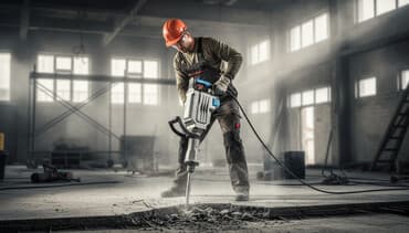 строительные электроинструменты: Отбойный молоток Славмаш C7743 - Тип: электрический отбойник - — 1